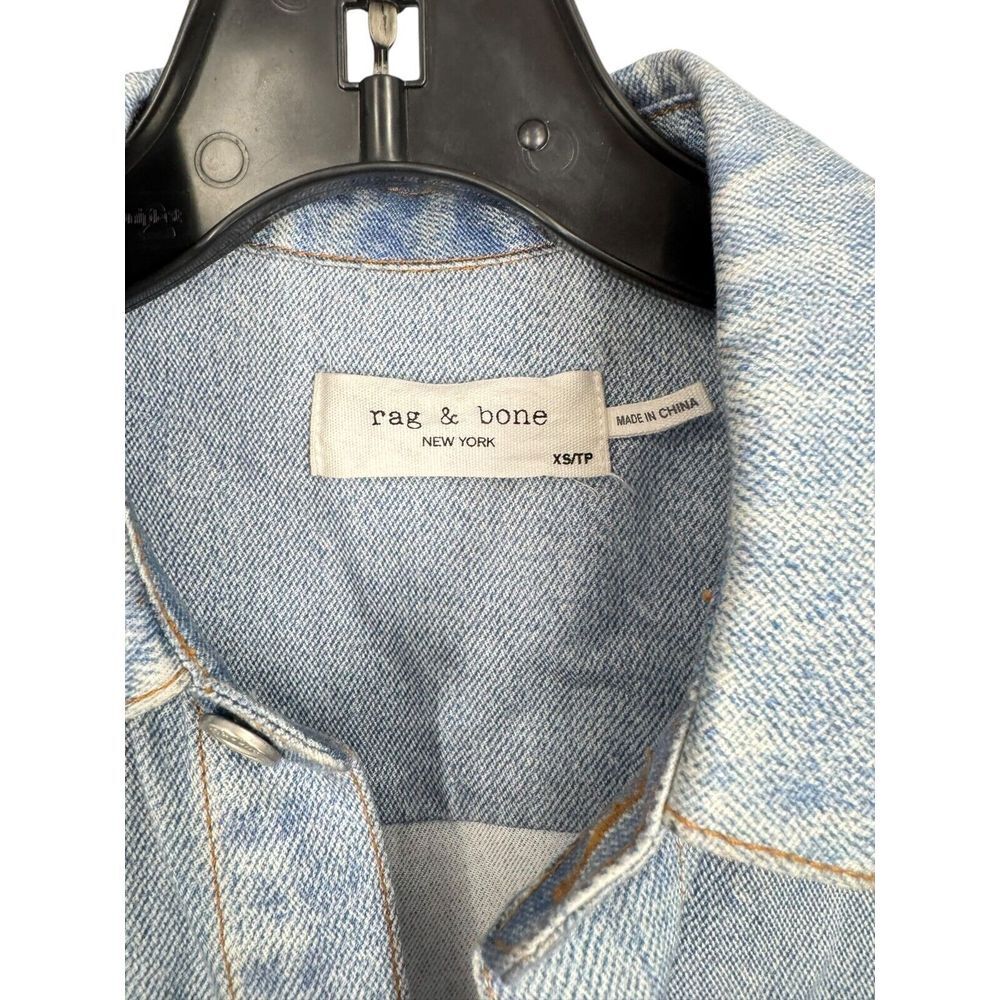 rag & bone Miramar “Sweatpant” Denim Mini Dress - Picture 5 of 9